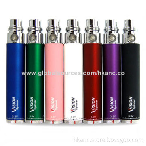 Variable Voltage E Cigarette, High-capacity Hottest Vision Spinner Battery